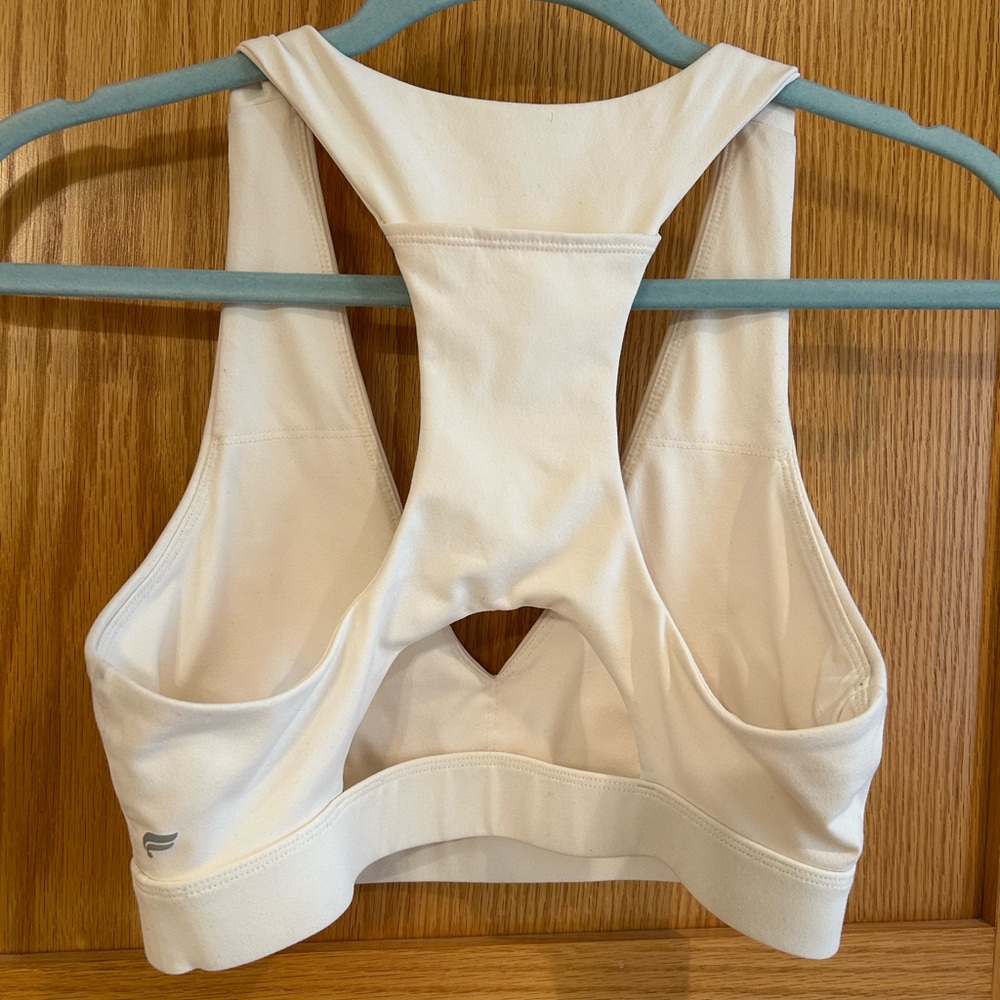 Fabletics‎ Cream colored Sports Bra